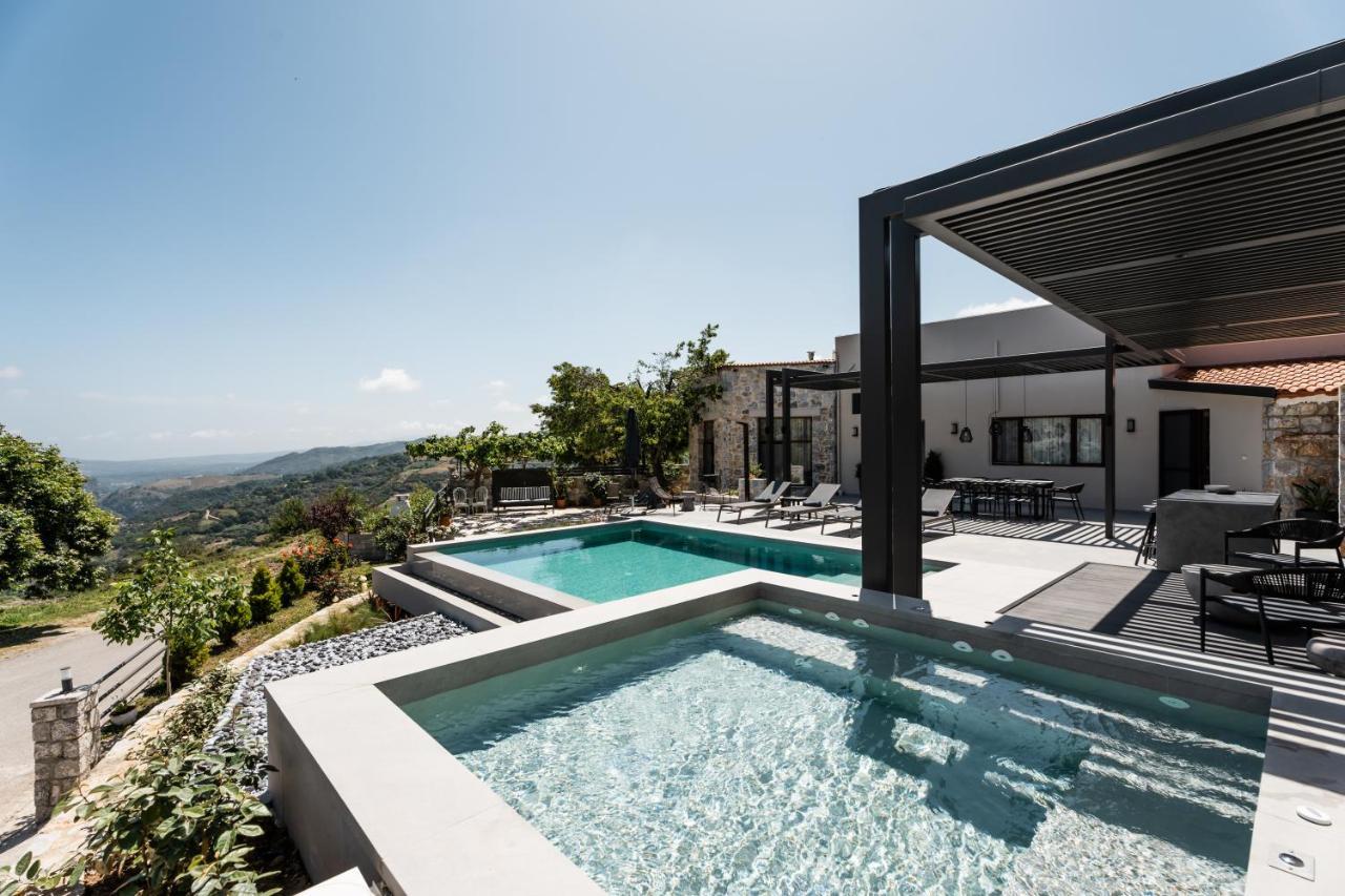 וילה Eumelia Iconic Villa, With Heated Pool & Whirlpool, By Thinkvilla Asi Gonia